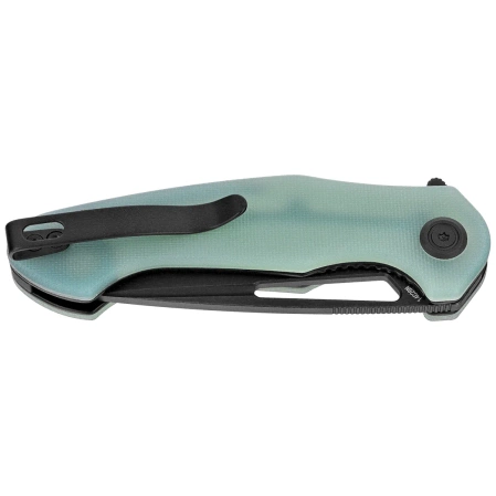 Nóż składany Kubey Dugu Jade G10, Blackwashed 14C28N (KU210K)