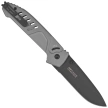 Extrema Ratio MF1 EVO D Knife Tactical Grey Aluminum, Black MIL-C N690 (04.1000.0232/BLK/GRY)
