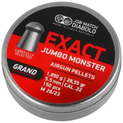 Śrut JSB Exact Jumbo Monster Grand 5.52 mm, 150 szt. (546488-150)