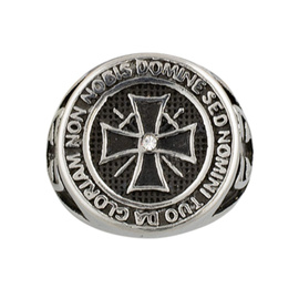 Tole 10 Imperial Templar Cross Ring Ø19 (09980-19)