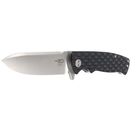 Nóż składany Bestech Grampus Black G10, Stonewashed/Satin D2 (BG02A)
