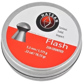 Śrut Hatsan Flash 5.5 mm, 250 szt. 1.175g/18.13gr