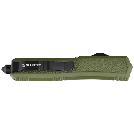 Nóż automatyczny Dulotec OTF OD Green Aluminium, Satin 3Cr13MoV (K188A-GR)