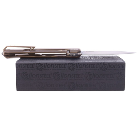 LionSteel Myto Knife Bronze Titanium, Satin M390 by Molletta (MT01 BR)