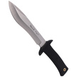 Muela 55-16 Black Rubber Knife, Satin 420H
