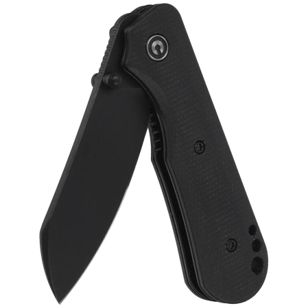 Nóż składany Civivi Crabby Black Canvas Micarta, Black Stonewashed 14C28N by Ken Onion Jr. (C24055-3)