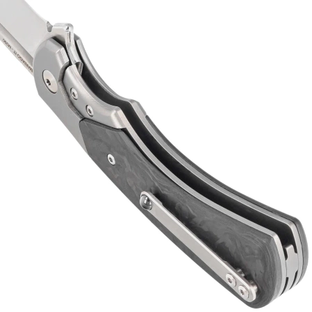 Nóż składany Fox 40th Anniversary Knife Marble Carbon Fiber, Satin M390 (FX-F2017)