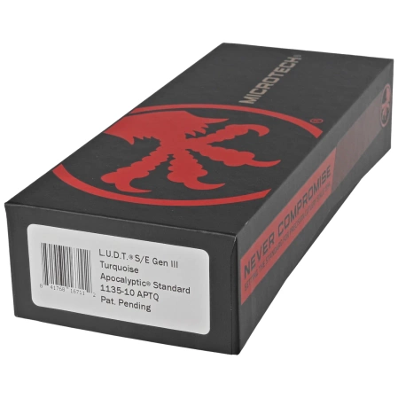 Nóż automatyczny Microtech LUDT Gen III S/E Turquoise Aluminium, Apocalyptic M390MK by Tony Marfione (1135-10APTQ)