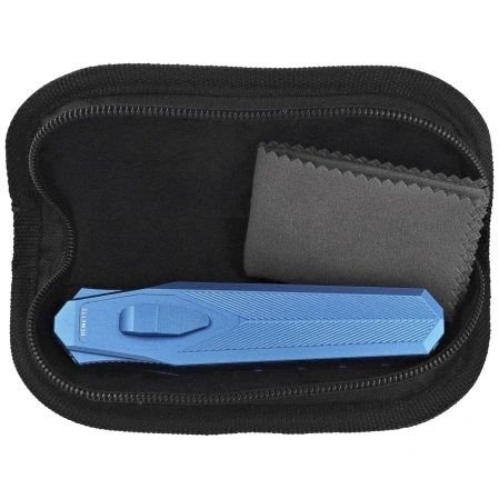 Nóż grawitacyjny Remette RT-Swordfish T Blue Aluminum/Fat Carbon, Ceramic Sandblasted S35VN (ZL103D7)