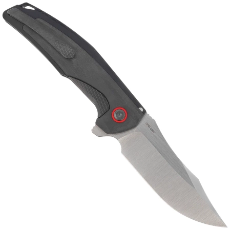 Reate Jack Jr. Knife Black Aluminium, Satin S30V (Jack Jr. BKAL SAT RDAL)