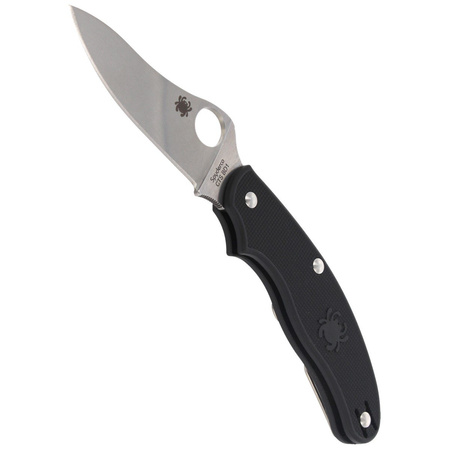 Nóż składany Spyderco UK Penknife Drop Point Black FRN, Satin CTS BD1N by Sal Glesser (C94PBK3)