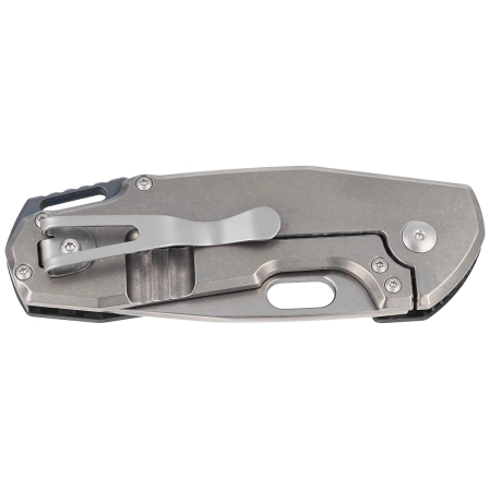 Viper Odino Black Carbon Fiber, Stonewashed N690 by Jesper Voxnæs Knife (V5918FC)