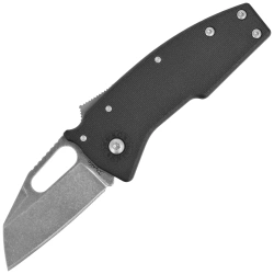 Nóż składany Demko Nano-Shark SF Black GRN, Stonewashed AUS10A by Andrew Demko (NANO-10A-Black GRN-SF)