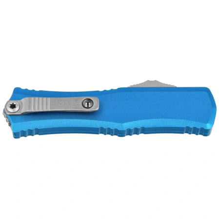 Microtech Hera II Mini S/E Blue Aluminum, Stonewashed M390MK by Tony Marfione (1703M-10BL)