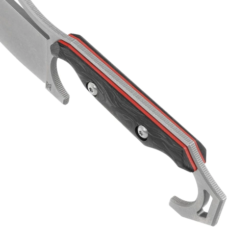 Nóż Midgards Messer The Valdis Carbon Fiber, Stonewashed 14C28N (MM004)