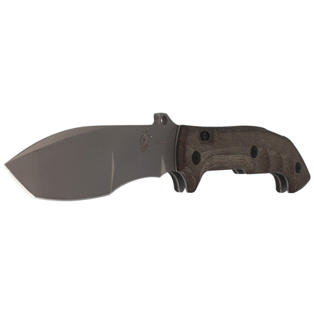 FOX Tracker Meskwaki Folding Knife, Green Micarta (FX-500)