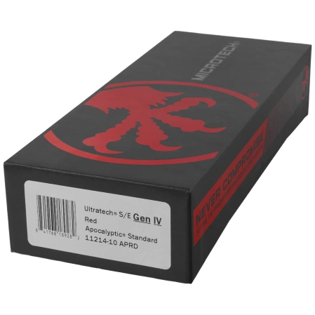 Nóż automatyczny OTF Microtech Ultratech Gen IV S/E Red Aluminium, Apocalyptic M390MK by Tony Marfione (11214-10APRD)