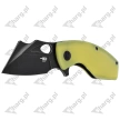 Bestech Lizard Lime Green G10, Black Stonewashed D2 Knife (BG39F)