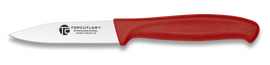 Nóż kuchenny Top Cutlery Peeler Red ABS, Satin 3Cr13Mov (17312-RO)