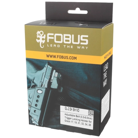 Fobus OWB Holster Glock 17, 19, 19X, 22, 23, 25, 31, 32, 34, 35, 44, 45 Rights (GL-2 SH BH ND)