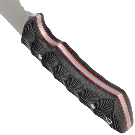 Nóż Muela Rhino-10SV.M/K Black Canvas Micarta, Satin X50CrMoV15