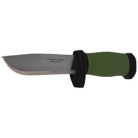 Lindbloms Knife Olive Rubber, Swedish Stainless Steel (4000)
