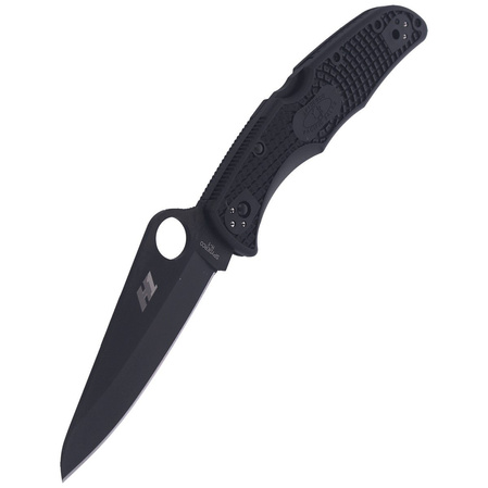 Spyderco Pacific Salt 2 Black Blade Plain (C91PBBK2)