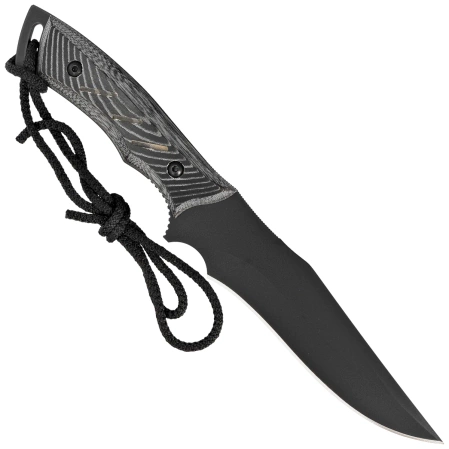 Muela Typhoon-15N Black Micarta, Black X50CrMoV15 knife
