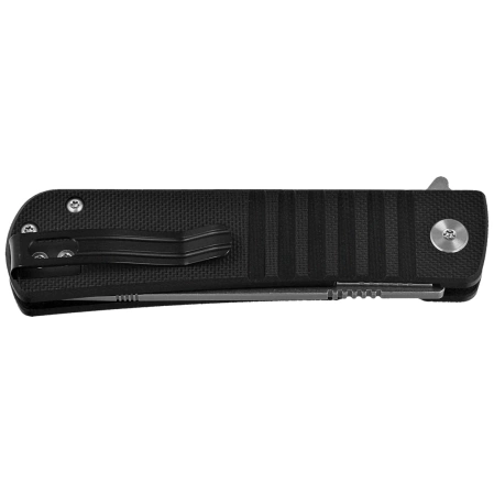 Bestech Titan Knife Black G10, Stonewashed/Satin D2 by Keanu Alfaro (BG49A-1)