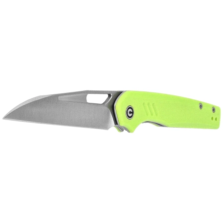 Civivi Guile Knife Fluorescent Green G10, Satin 14C28N by Shawn Ashmore (C24062B-2)
