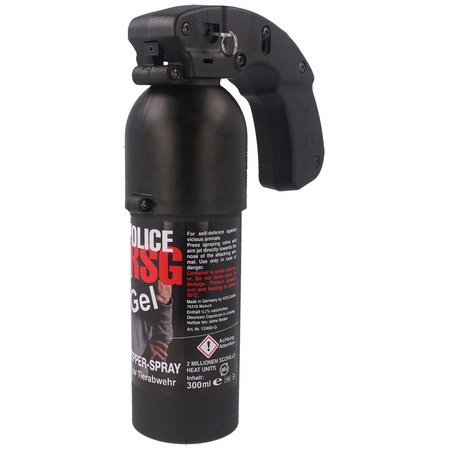 KKS Pepper Spray VESK RSG Police 400ml, Stream (12400-G)
