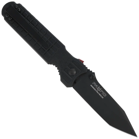 Nóż automatyczny Fox Predator Evolution Black FRN, Black Idroglider Niolox (FX-449 B)