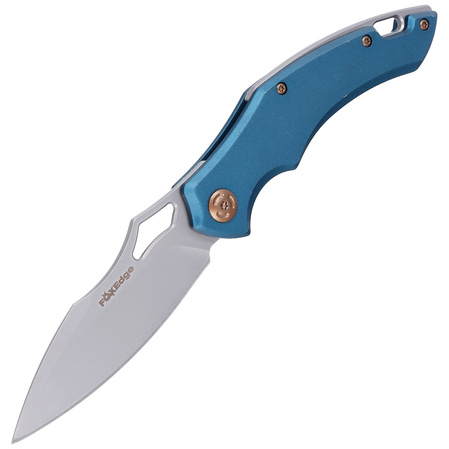 FoxEdge Sparrow Blue Anodized Aluminium, Sand Blasted by Denis Simonutti (FE-030)