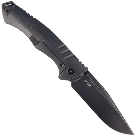 Nóż składany Bestech Keen II Black-Blue G10/Titanium, Black Stonewashed CPM S35VN by Koens Craft (BT2301D)