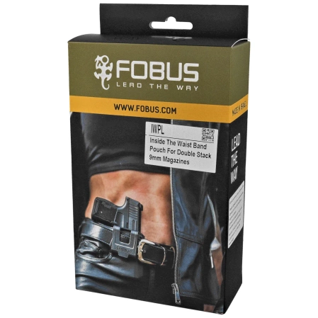 Fobus Internal Double-Stack 9mm Magazine Pouch, suitable for Glock 19, S&W M&P, Sig P320, P320 X-Macro, CZ 75, Beretta PX4, IWI Masada (IWPL)