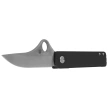 Spyderco Essenza Knife Black Aluminum, Satin N690Co by Riccardo Gobbato (C272ALBKP)