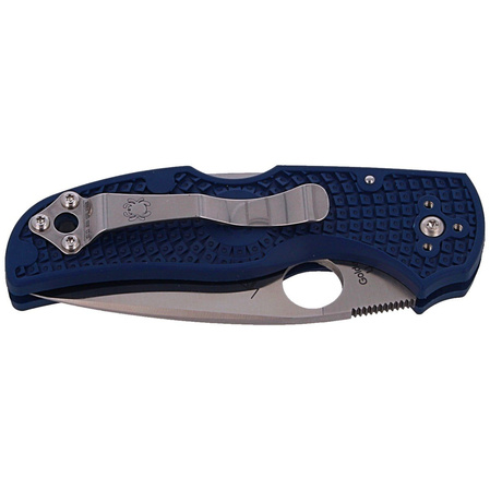 Nóż składany Spyderco Native 5 Dark Blue FRN, Satin CPM S110V by Sal Glesser (C41PDBL5)