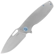 Kubey Tityus KB360A Knife Gray Titanium, Bead Blasted 14C28N