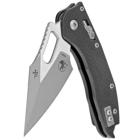 Nóż składany Microtech Stitch Ram-Lok S/E Black Fluted G10, Apocalyptic M390MK by Borka Blades and Tony Marfione (169RL-10APFLGTBK)