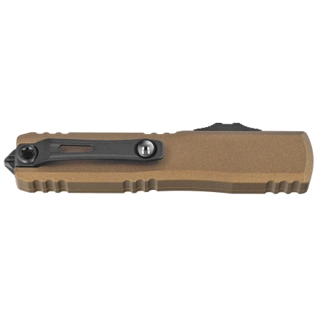 Nóż automatyczny OTF Microtech Ultratech Gen III ZBP T/E Cerakote Burnt Bronze Aluminium, Cerakote Burnt Bronze M390MK by Tony Marfione (1123-1UB-C19Z4)