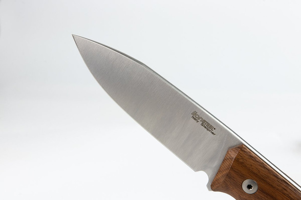 Nóż LionSteel Bushcraft Santos Wood, Satin Blade (B35 ST)