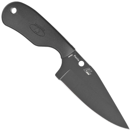Spyderco Subway Bowie Black FRN, Black Plain LC200N by Fred Perrin Knife (FB48PBBK)