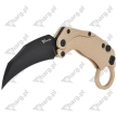 Nóż grawitacyjny Reate EXO-K Gravity Karambit Tan Aluminium, Black PVD N690