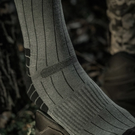 M-Tac Ranger Tactical Socks, Olive (SHKLV-SHKR-TACT-RNG-43-45)