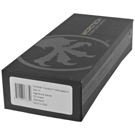 Nóż automatyczny OTF Microtech Combat Troodon Gen III Interceptor Signature OD Green Aluminium, Black M390MK by Tony Marfione (1217-1ODS)
