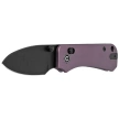 Civivi Baby Banter 2 Knife Purple Aluminum, Black Stonewashed Nitro-V by Ben Petersen (C23074-2)