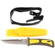 Third Decor Habitat Yellow ABS, Polished Diving Knife (15481Y)
