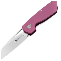 Maserin W2 Pink G10, Satin M390 by Attilio Morotti Knife (371/G10P)