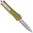 Microtech Combat Troodon D/E OD Green Aluminium, Apocalyptic M390 by Tony Marfione OTF automatic knife (142-10APOD)