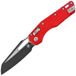 Nóż składany Microtech MSI S/E Fluted Red Aluminium, Black M390MK by Tony Marfione (210-1FLRD)